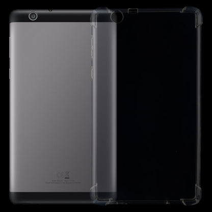 Transparent TPU case with raised corner protection and precise port cutouts