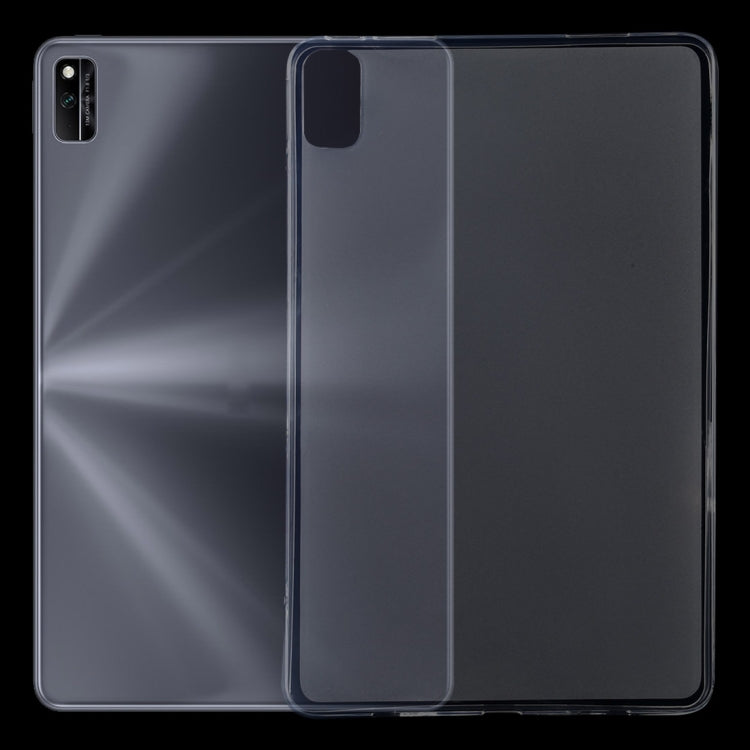 Clear TPU tablet protective case, transparent front cover section visible