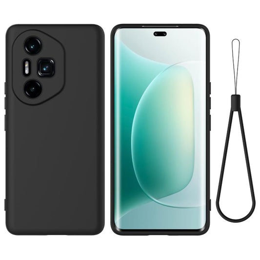 Solid Color Liquid Silicone Dropproof Full Coverage Phone Case, For Honor 300 Ultra / 300 Pro, For Honor 300, For Honor X9c / X60 Pro 5G, For Honor Magic7 Pro, For Honor Magic7, For Honor X5b / X5b Plus, For Honor X60 Pro, For Honor X7c / Play 200 Plus...