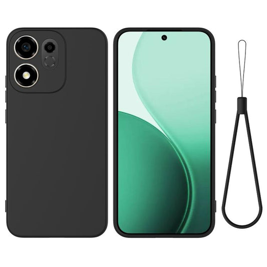 Solid Color Liquid Silicone Dropproof Full Coverage Phone Case, For Honor 600 Smart 5G / X7e Plus 5G, For Honor 600 Lite Global / 500 Smart India, For Honor X6d 5G / 500 Smart Global, For Honor X7e 4G, For Honor X5d 4G / X5d Plus 4G
