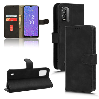 Black magnetic flip leather phone case with card slots and stand cover