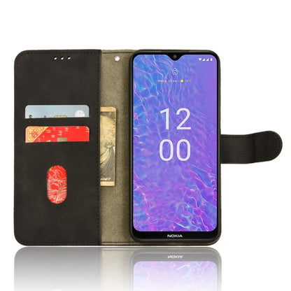 Black magnetic flip leather phone case with card window and flip cover