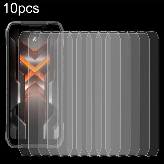 10-pack tempered glass screen protectors, 2.5D rounded edges, clear