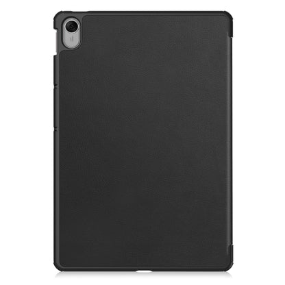 Custer Texture 3-Fold Holder Leather Tablet Case, For Huawei MatePad 11.5 2023