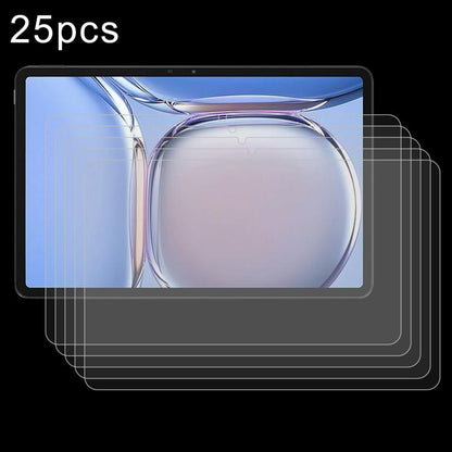 25-pack tempered glass screen protector film, clear multi-layer protectors for tablet