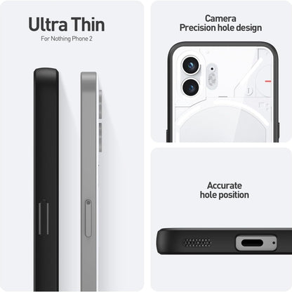 Transparent Shockproof TPU Phone Case, For Nothing Phone 2