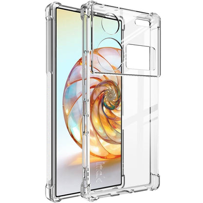Clear TPU phone case with precise cutouts and shockproof corner frame