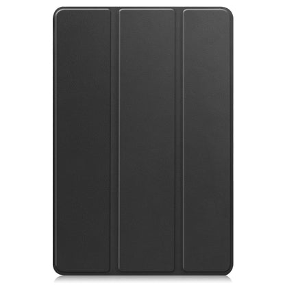 Custer Pure Color 3-Fold Holder Leather Tablet Case, For Teclast M40 Pro 2023