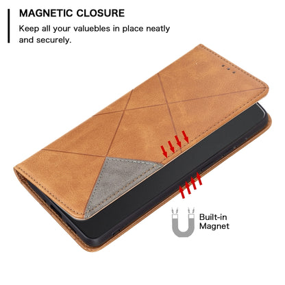 Prismatic Invisible Magnetic Leather Phone Case, For OPPO A59 5G