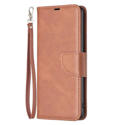 Lambskin Texture Leather Phone Case, For OPPO A59 5G