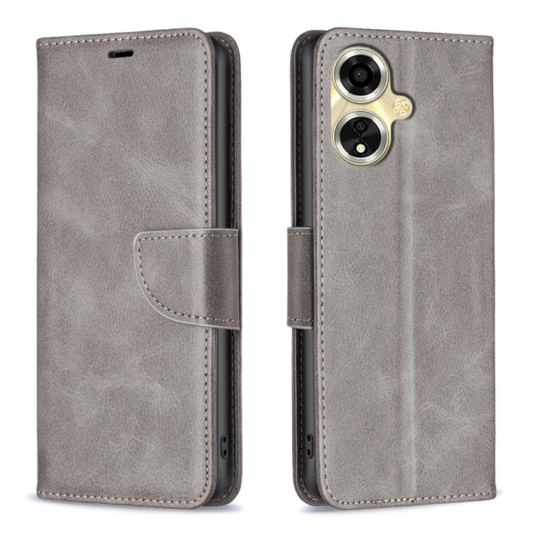 Lambskin Texture Leather Phone Case, For OPPO A59 5G
