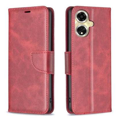 Lambskin Texture Leather Phone Case, For OPPO A59 5G