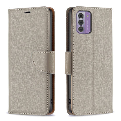 Litchi Texture Pure Color Leather Phone Case, For Nokia G42/G310