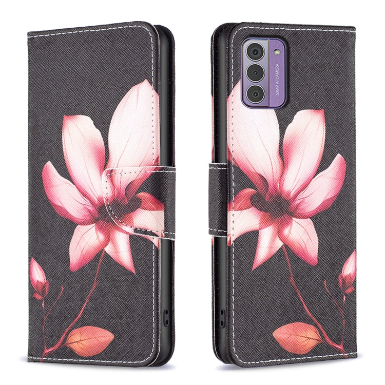 Colored Drawing Leather Phone Case, For Nokia G42/G310