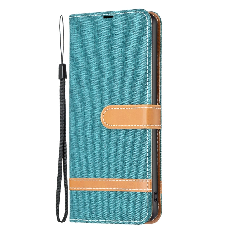 Color Matching Denim Texture Horizontal Flip Leather Case, For Nokia G42/G310