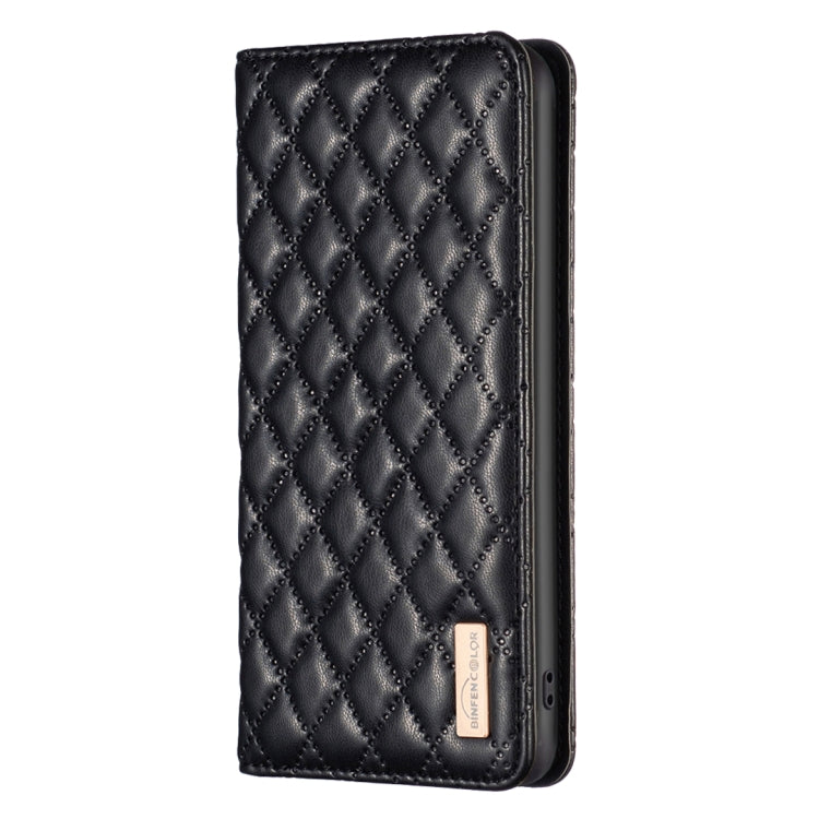 Diamond Lattice Magnetic Leather Flip Phone Case, For Nokia G42/G310