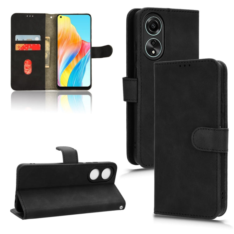 Magnetic flip leather phone case, black, with card slots and side strap