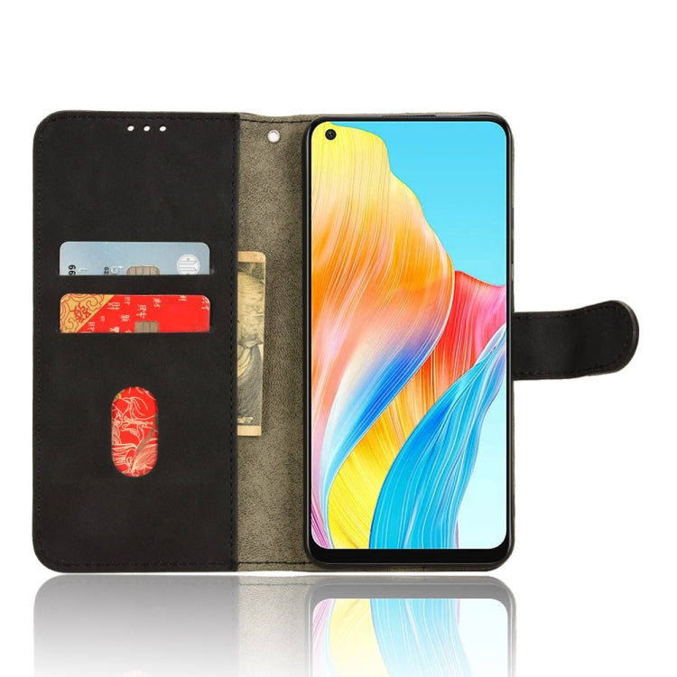 Magnetic flip leather phone case, black, open flip with stand and card pocket