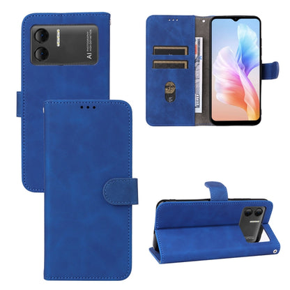 Skin Feel Magnetic Flip Leather Phone Case, For Doogee X98 / X98 Pro