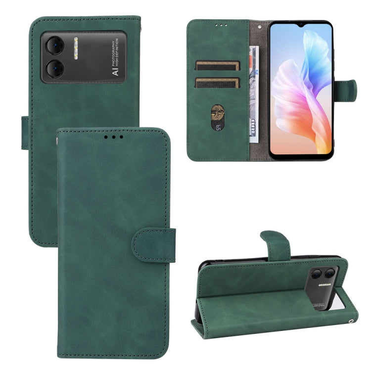 Skin Feel Magnetic Flip Leather Phone Case, For Doogee X98 / X98 Pro