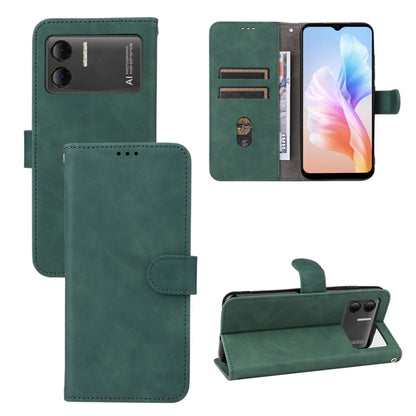 Skin Feel Magnetic Flip Leather Phone Case, For Doogee X98 / X98 Pro