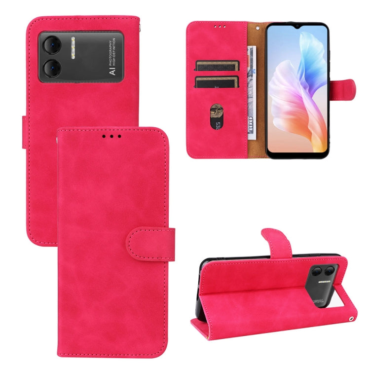 Skin Feel Magnetic Flip Leather Phone Case, For Doogee X98 / X98 Pro