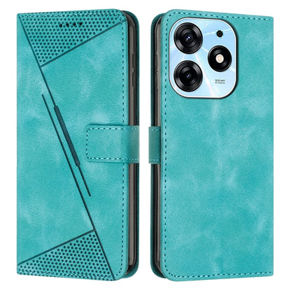 Blue leather-style phone case with card slot and lanyard strap, magnetic flap closure