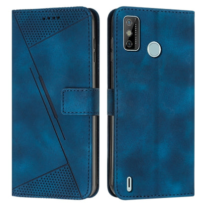 Dream Triangle Leather Phone Case with Lanyard, For Tecno Pop 5 LTE, For Tecno Pova 2, For Tecno Spark Go 2020