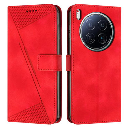 Red leather-style phone case with lanyard strap, card pocket, and camera cutout.