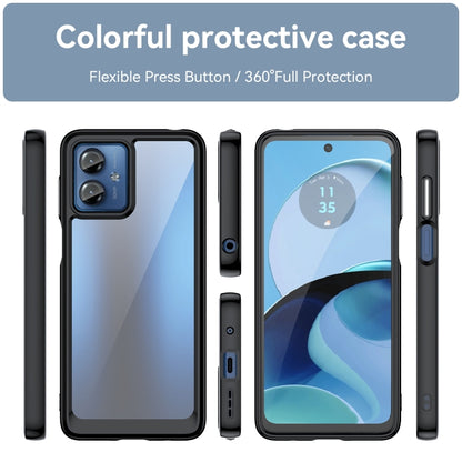 Colorful Series Acrylic + TPU Phone Case, For Motorola Moto G14