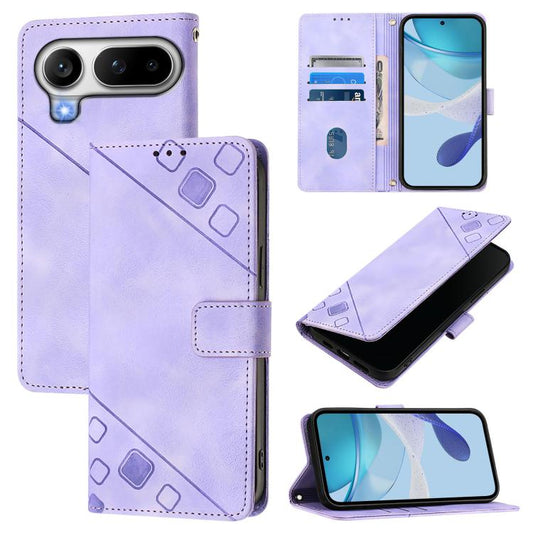 Skin-feel Embossed Leather Phone Case, For Honor Magic8 Pro Air 5G, For Honor X8d 4G Global, For Honor Magic8 Pro, For Honor Magic8, For Honor Play 70 Plus, For Honor X5c Plus, For Honor X6c 4G, For Honor 400 Pro 5G Global 160.8mm, For Honor Power 5G  ...