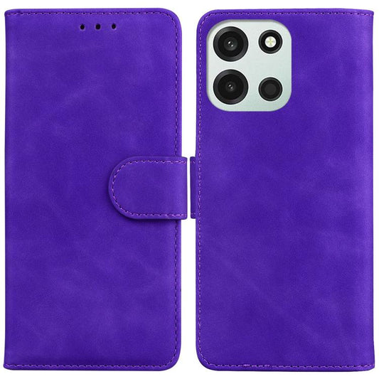 Skin Feel Pure Color Flip Leather Phone Case, For OnePlus Nord 6 5G / Turbo 6 / Turbo 6V, For OnePlus 15R / Ace 6 / Ace 6T, For OnePlus Ace 5 Ultra / Nord 5 5G, For OnePlus Ace 5 Racing / Nord CE5, For OnePlus 13, For OnePlus Nord 4, For OnePlus Ace 3 ...