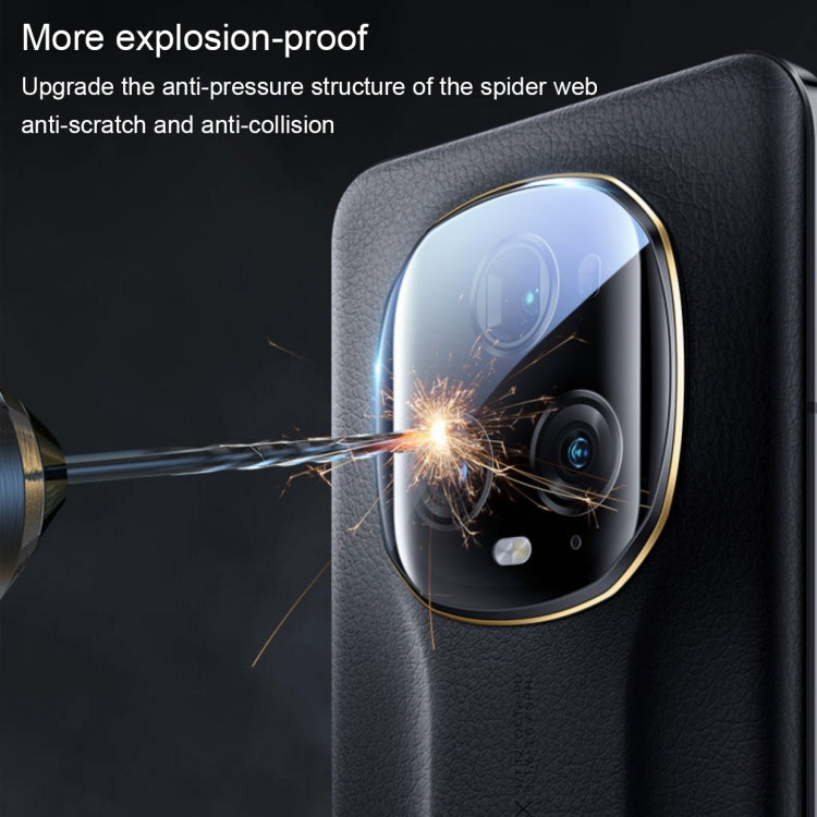 Curved Surface Hot Bending Full Glue Rear Camera Lens Film, For Honor Magic5 Ultimate