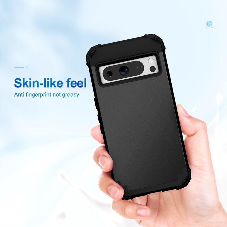 3 in 1 Shockproof PC + Silicone Phone Case, For Google Pixel 8 Pro, For Google Pixel 8