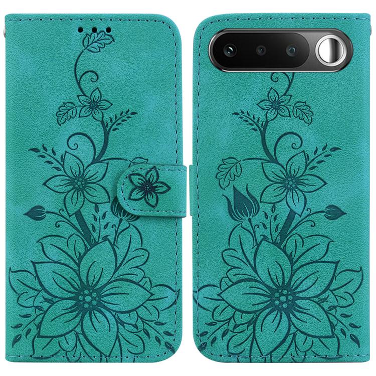 Lily Embossed Leather Phone Case, For Realme C100 4G / C100i 4G, For Realme C100 5G / 15x 5G India / P4 Lite 5G, For Realme 16 5G, For Realme 16 Pro+ 5G, For Realme 16 Pro 5G, For Realme 15T 5G, For Realme Narzo 80 Lite 4G / C71 India                  ...