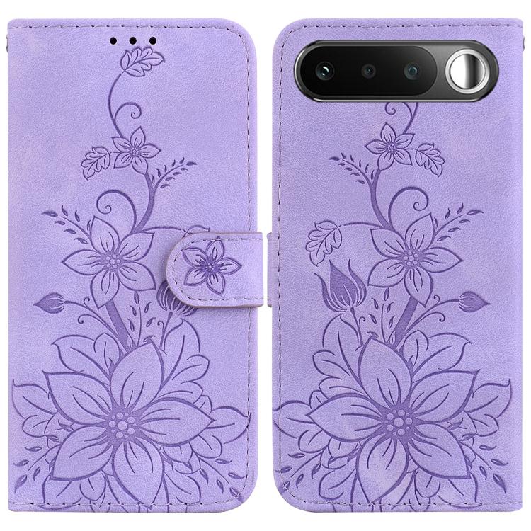 Lily Embossed Leather Phone Case, For Realme C100 4G / C100i 4G, For Realme C100 5G / 15x 5G India / P4 Lite 5G, For Realme 16 5G, For Realme 16 Pro+ 5G, For Realme 16 Pro 5G, For Realme 15T 5G, For Realme Narzo 80 Lite 4G / C71 India                  ...