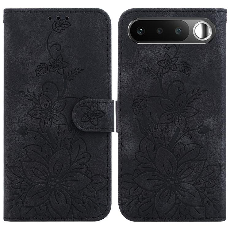 Lily Embossed Leather Phone Case, For Realme C100 4G / C100i 4G, For Realme C100 5G / 15x 5G India / P4 Lite 5G, For Realme 16 5G, For Realme 16 Pro+ 5G, For Realme 16 Pro 5G, For Realme 15T 5G, For Realme Narzo 80 Lite 4G / C71 India                  ...