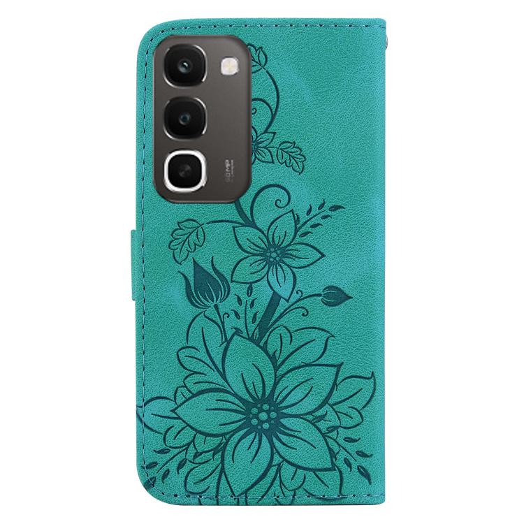 Lily Embossed Leather Phone Case, For Realme C100 4G / C100i 4G, For Realme C100 5G / 15x 5G India / P4 Lite 5G, For Realme 16 5G, For Realme 16 Pro+ 5G, For Realme 16 Pro 5G, For Realme 15T 5G, For Realme Narzo 80 Lite 4G / C71 India                  ...