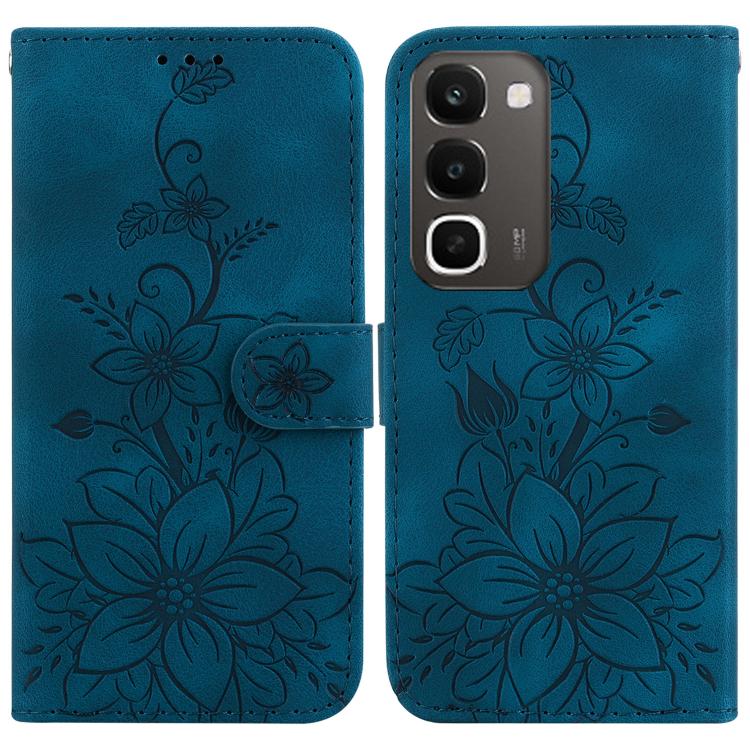 Lily Embossed Leather Phone Case, For Realme C100 4G / C100i 4G, For Realme C100 5G / 15x 5G India / P4 Lite 5G, For Realme 16 5G, For Realme 16 Pro+ 5G, For Realme 16 Pro 5G, For Realme 15T 5G, For Realme Narzo 80 Lite 4G / C71 India                  ...