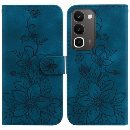 Lily Embossed Leather Phone Case, For Realme C100 4G / C100i 4G, For Realme C100 5G / 15x 5G India / P4 Lite 5G, For Realme 16 5G, For Realme 16 Pro+ 5G, For Realme 16 Pro 5G, For Realme 15T 5G, For Realme Narzo 80 Lite 4G / C71 India                  ...