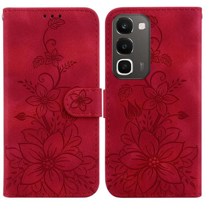 Lily Embossed Leather Phone Case, For Realme C100 4G / C100i 4G, For Realme C100 5G / 15x 5G India / P4 Lite 5G, For Realme 16 5G, For Realme 16 Pro+ 5G, For Realme 16 Pro 5G, For Realme 15T 5G, For Realme Narzo 80 Lite 4G / C71 India                  ...