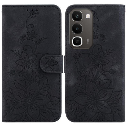 Lily Embossed Leather Phone Case, For Realme C100 4G / C100i 4G, For Realme C100 5G / 15x 5G India / P4 Lite 5G, For Realme 16 5G, For Realme 16 Pro+ 5G, For Realme 16 Pro 5G, For Realme 15T 5G, For Realme Narzo 80 Lite 4G / C71 India                  ...