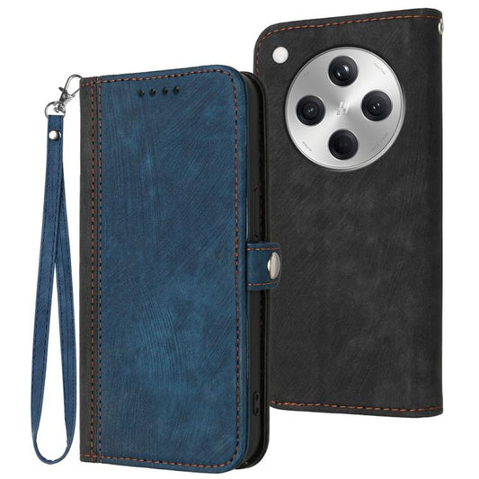 Side Buckle Double Fold Hand Strap Leather Phone Case, For OPPO Find X8, For OPPO Reno12 Global, For OPPO A60, For OPPO Reno11 F / F25 Pro, For OPPO A38 /  A18, For OPPO A58 4G, For OPPO K11, For OPPO Reno10 5G / Reno10 Pro 5G Global, For OPPO Find X8 ...