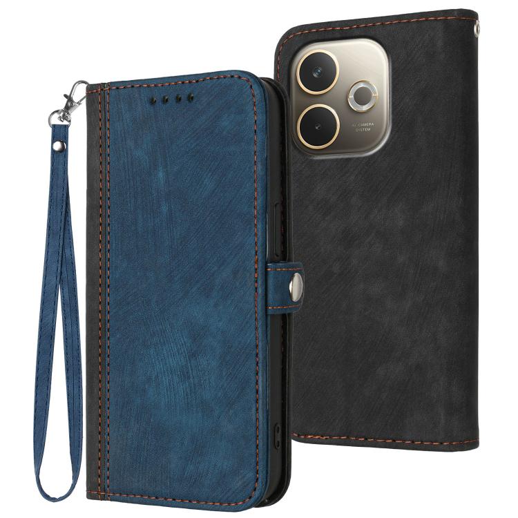 Side Buckle Double Fold Hand Strap Leather Phone Case, For OPPO A6x / A6c Global / A6 Pro India, For OPPO Reno15 Pro Max 5G Global, For OPPO Reno15 F 5G Global, For OPPO Reno15 Pro 5G Global, For OPPO Reno15 5G Global, For OPPO Find X9                 ...