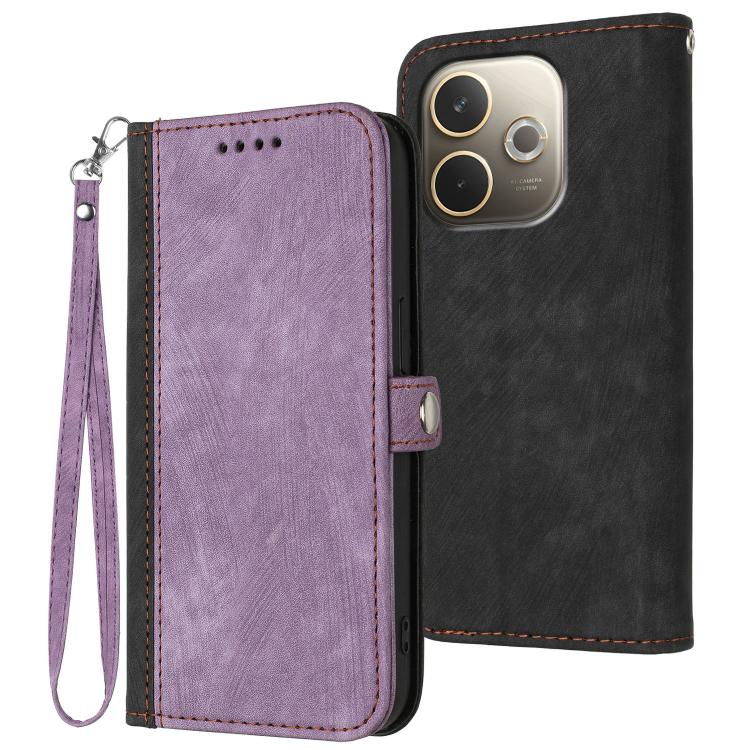Side Buckle Double Fold Hand Strap Leather Phone Case, For OPPO A6x / A6c Global / A6 Pro India, For OPPO Reno15 Pro Max 5G Global, For OPPO Reno15 F 5G Global, For OPPO Reno15 Pro 5G Global, For OPPO Reno15 5G Global, For OPPO Find X9                 ...