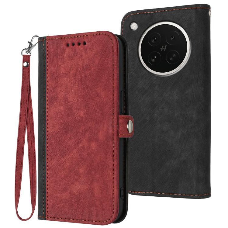 Side Buckle Double Fold Hand Strap Leather Phone Case, For OPPO A6x / A6c Global / A6 Pro India, For OPPO Reno15 Pro Max 5G Global, For OPPO Reno15 F 5G Global, For OPPO Reno15 Pro 5G Global, For OPPO Reno15 5G Global, For OPPO Find X9                 ...