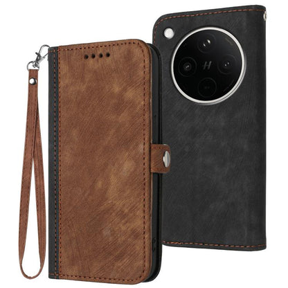 Side Buckle Double Fold Hand Strap Leather Phone Case, For OPPO A6x / A6c Global / A6 Pro India, For OPPO Reno15 Pro Max 5G Global, For OPPO Reno15 F 5G Global, For OPPO Reno15 Pro 5G Global, For OPPO Reno15 5G Global, For OPPO Find X9                 ...