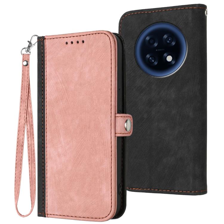 Side Buckle Double Fold Hand Strap Leather Phone Case, For OPPO A6x / A6c Global / A6 Pro India, For OPPO Reno15 Pro Max 5G Global, For OPPO Reno15 F 5G Global, For OPPO Reno15 Pro 5G Global, For OPPO Reno15 5G Global, For OPPO Find X9                 ...