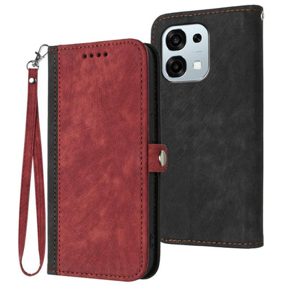 Side Buckle Double Fold Hand Strap Leather Phone Case, For OPPO A6x / A6c Global / A6 Pro India, For OPPO Reno15 Pro Max 5G Global, For OPPO Reno15 F 5G Global, For OPPO Reno15 Pro 5G Global, For OPPO Reno15 5G Global, For OPPO Find X9                 ...