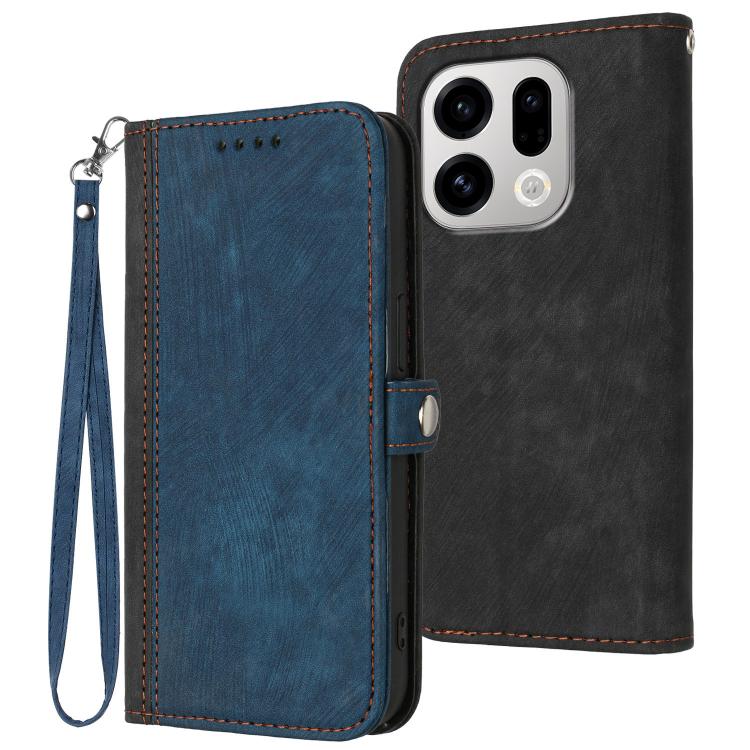 Side Buckle Double Fold Hand Strap Leather Phone Case, For OPPO A6x / A6c Global / A6 Pro India, For OPPO Reno15 Pro Max 5G Global, For OPPO Reno15 F 5G Global, For OPPO Reno15 Pro 5G Global, For OPPO Reno15 5G Global, For OPPO Find X9                 ...